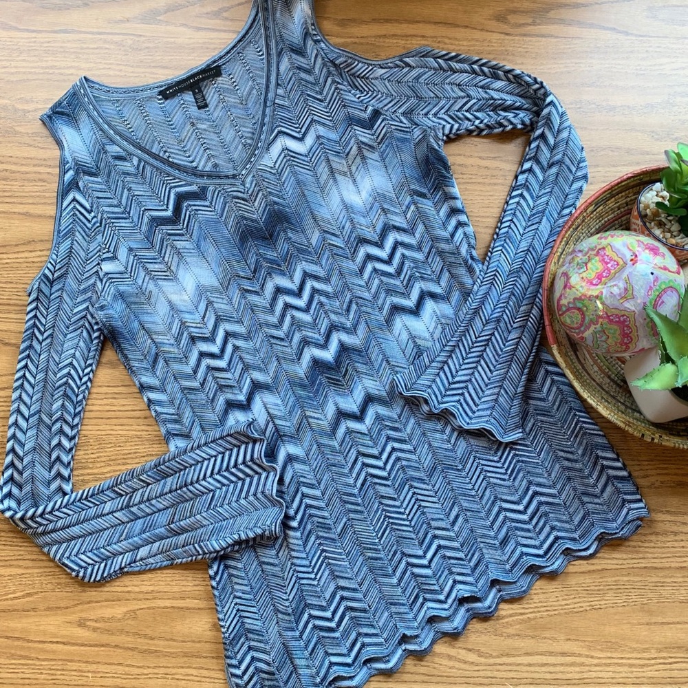 WHBM Cold Shoulder Tunic